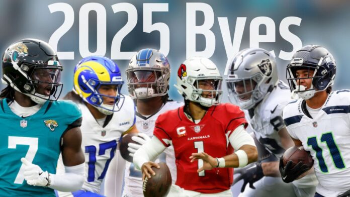 NFL Bye Weeks 2025