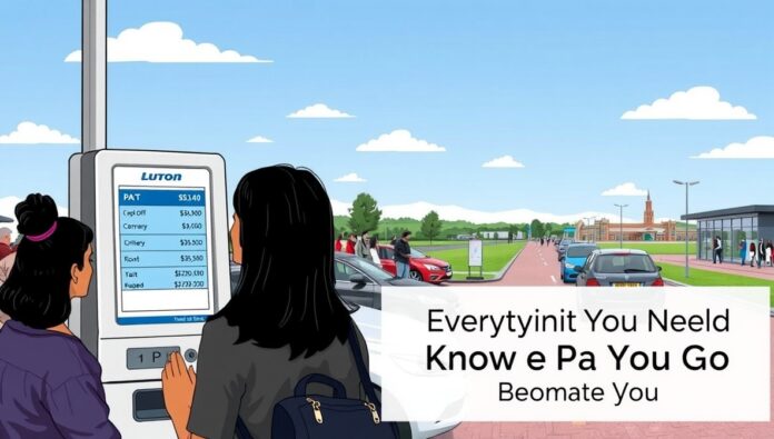 Luton Airport Drop Off Payment