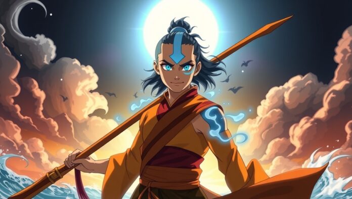 Aang Avatar State
