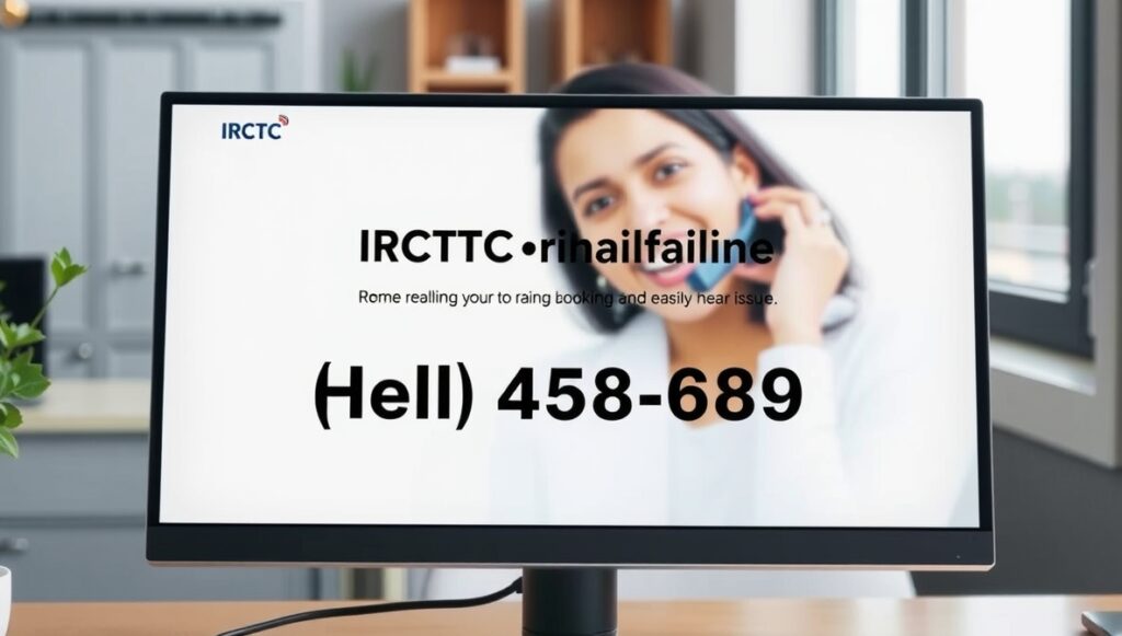 IRCTC Helpline Number