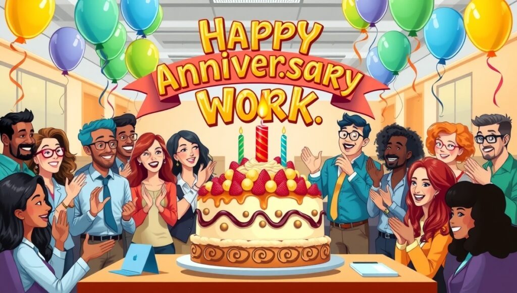 Happy Anniversary Work