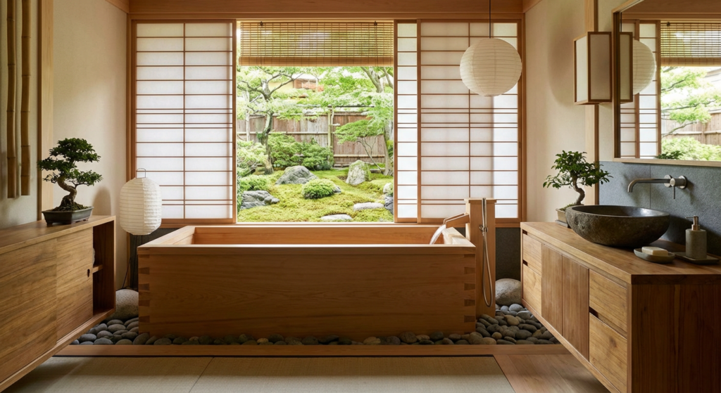 Asian Bathroom Design: Transform Your Space into a Zen Retreat badezimmer asiatisch