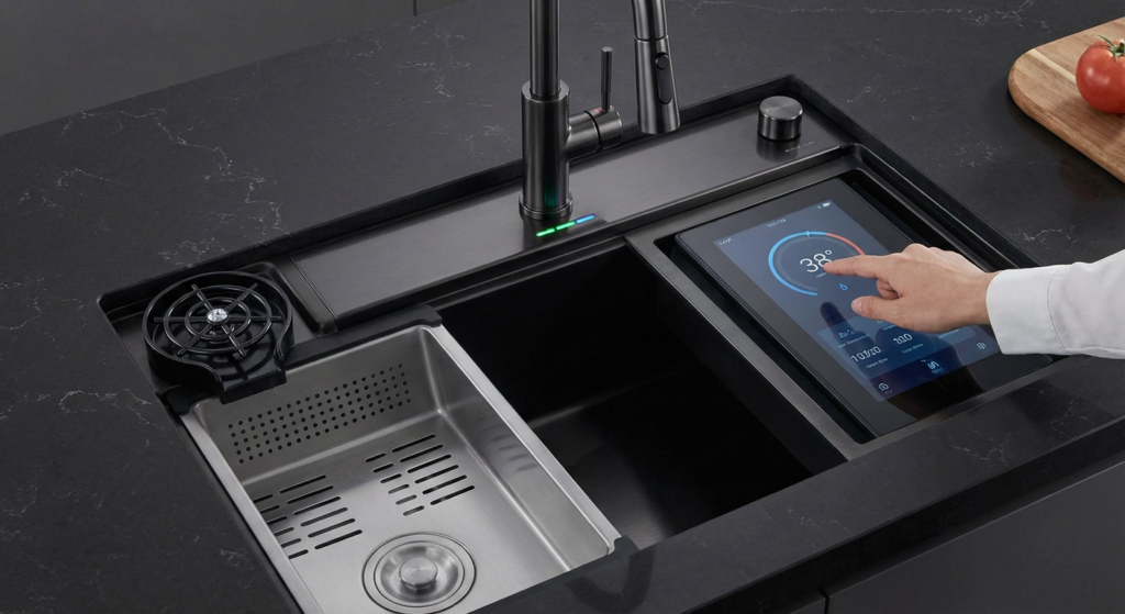 smart kitchen sink