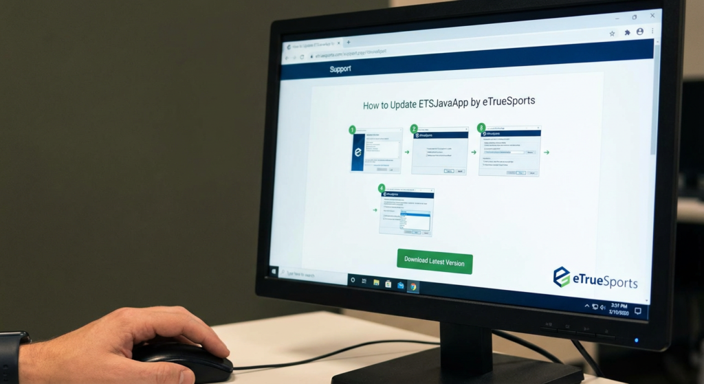 how to update etsjavaapp by etruesports